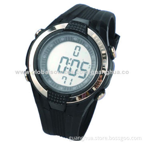 Sports Heart Rate Watch with Time Display and Alarm Clock Function Sized 43 x 17 x 116mm